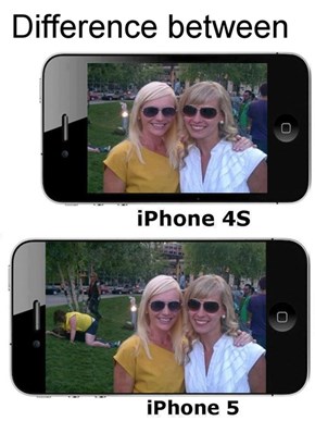 Difference between iPhone 4S & iPhone 5