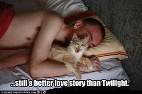 ...still a better love story than Twilight.