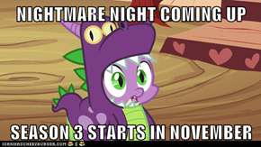 NIGHTMARE NIGHT COMING UP  SEASON 3 STARTS IN NOVEMBER