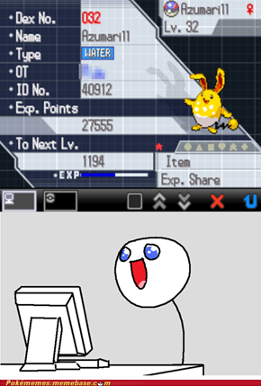 That awesome moment when you get your favorite Pokemon shiny