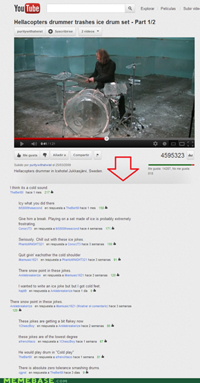 Icy what you did there 