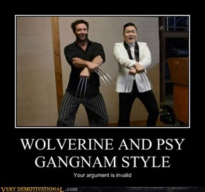 WOLVERINE AND PSY GANGNAM STYLE