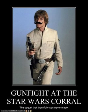 GUNFIGHT AT THE STAR WARS CORRAL
