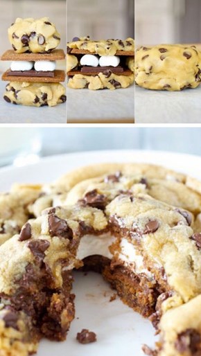 Chocolate Chip S'mores Cookies of the Day