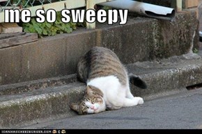 me so sweepy