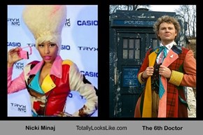 Nicki Minaj Totally Looks Like The 6th Doctor