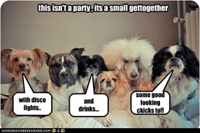 this isn't a party , its a small gettogether