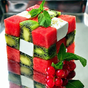 Rubik's Cube Fruit Salad of the Day