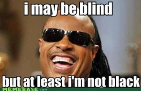 Stevie Wonder Doesn't See Race