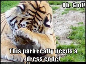 This park really needs a dress code!