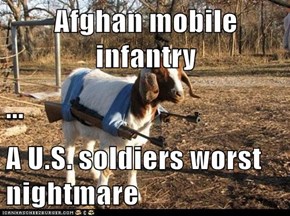 Afghan mobile infantry ... A U.S. soldiers worst nightmare