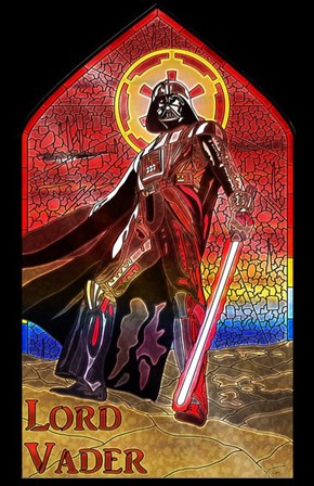 Stained Glass Lord Vader