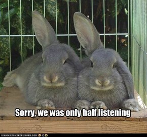 Half Listening
