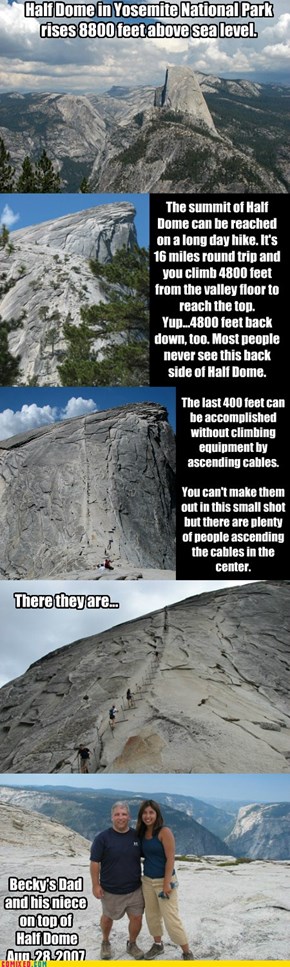 Hiking Half Dome