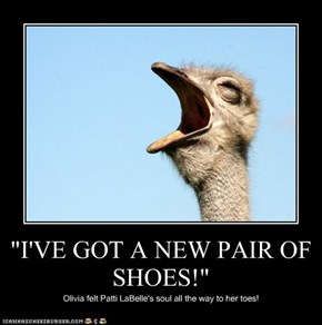 "I'VE GOT A NEW PAIR OF SHOES!"