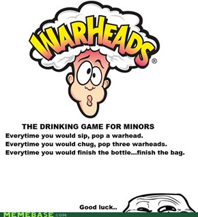 The Drinking Game For Minors