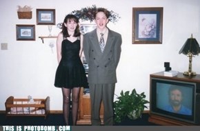 Photobomb lvl Chuck Norris