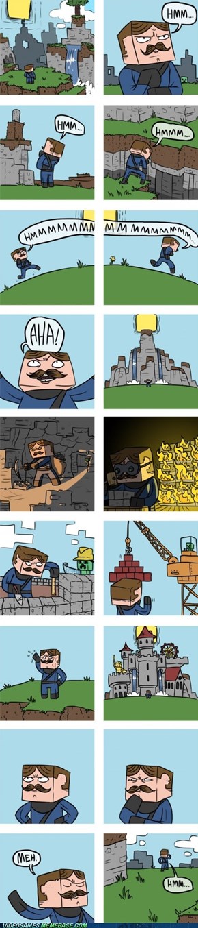 Minecraft in a nutshell