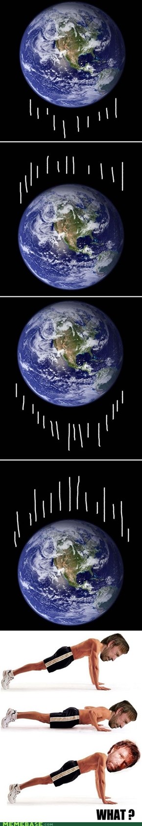 Why is the earth moving ?
