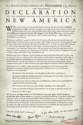 The Secessionist Declaration of Independence