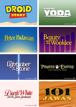 Even MOAR Disney/Lucas Film Ideas!