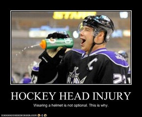 HOCKEY HEAD INJURY