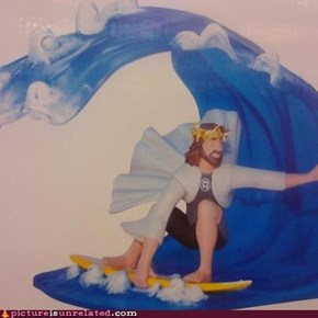 Surfer jesus