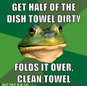 Towel Bachelor Frog