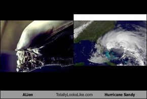 ALien Totally Looks Like Hurricane Sandy