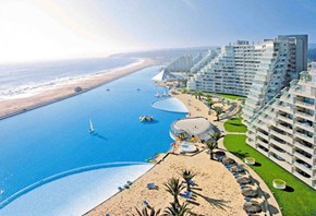 Take a Dip in the World's Largest Swimming Pool!