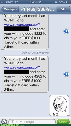Looks I Won Again!