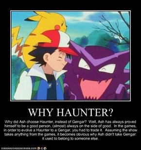 WHY HAUNTER?