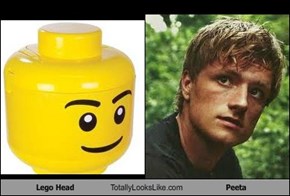 Lego Head Totally Looks Like Peeta