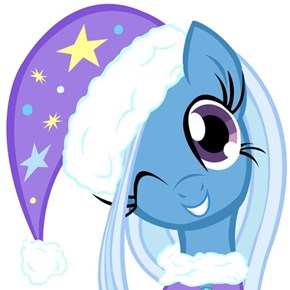 Trixie wishes you a Merry Christmas