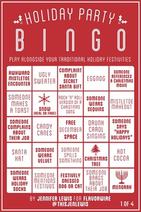 Holiday Party Bingo