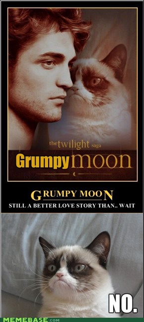 Grumpy Moon