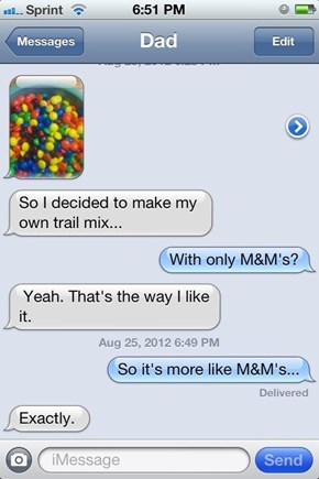 I Made Special Trail Mix!
