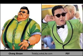 Cheng Sinzan Totally Looks Like PSY