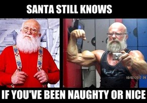 Santa Bro is Coming to the Gym