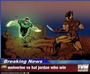 Breaking News - wolverine vs hal jordan who win