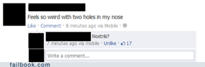 Nose Piercing FAIL