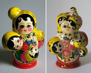 Chernobyl-Themed Matryoshka Doll