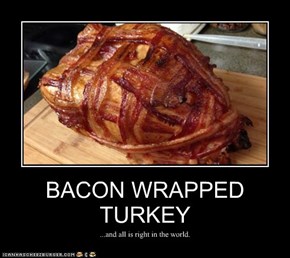 BACON WRAPPED TURKEY