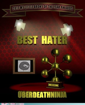 Best Hater of the Year - Winner!
