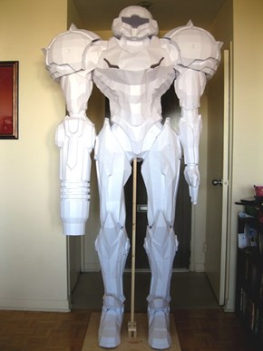 Papercraft Samus of the Day