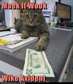 Maek It Wook  Wike Axident