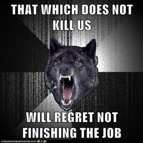 Animal Memes: Insanity Wolf - Our Rage is Stronger
