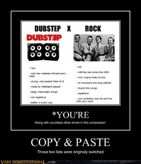 Rock > Dubstep