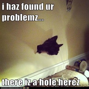 i haz found ur problemz...  there iz a hole herez