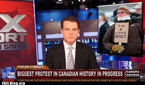 Canadian Protest FAIL